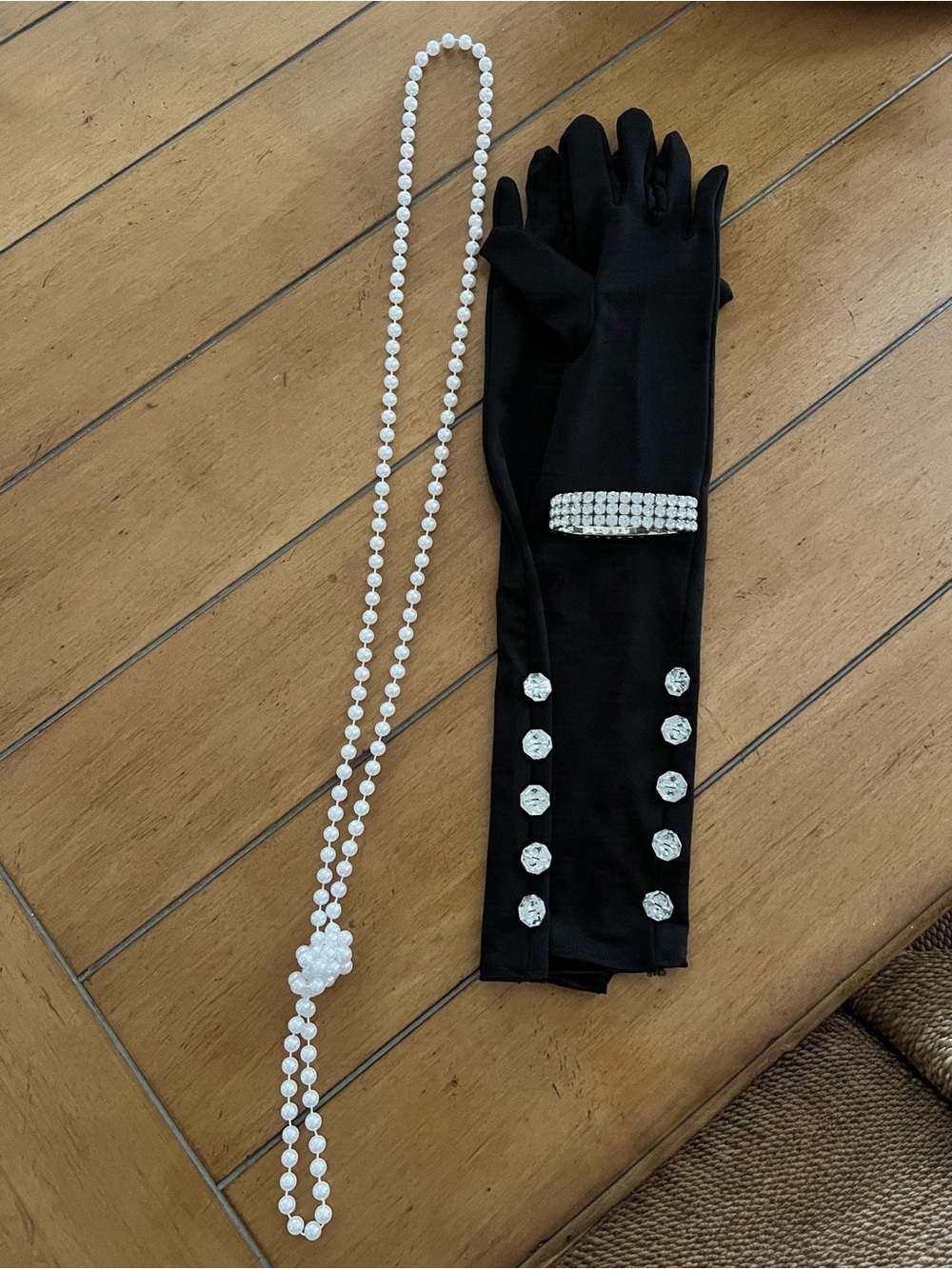 Vintage-Inspired Black Beaded Fringe Midi Dress - Picture 9 of 13